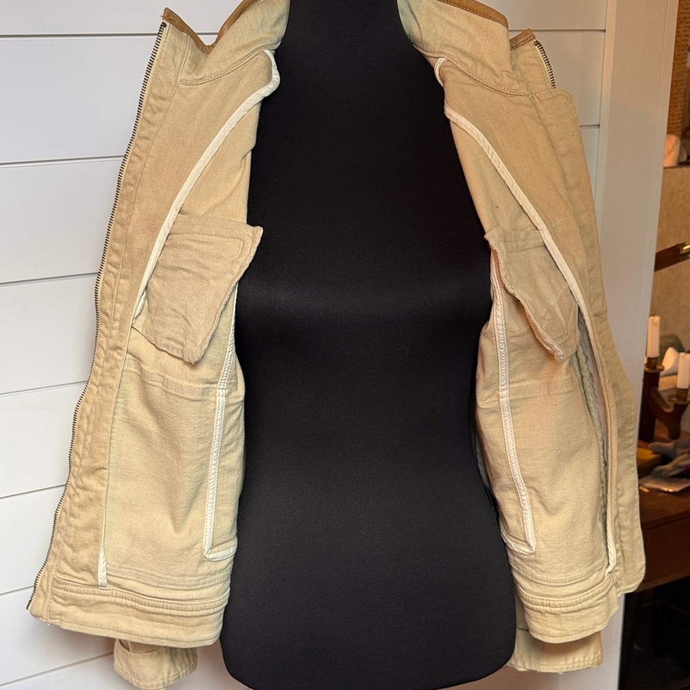 Ralph Lauren butter Yellow Barn Jacket - Picture 7 of 10